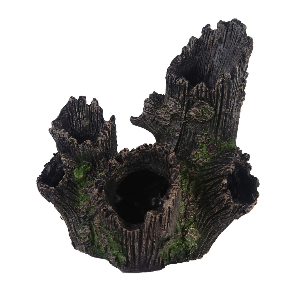 Water grass landscaping resin skull reptile toy shelter hiding room aquarium fish tank ornaments