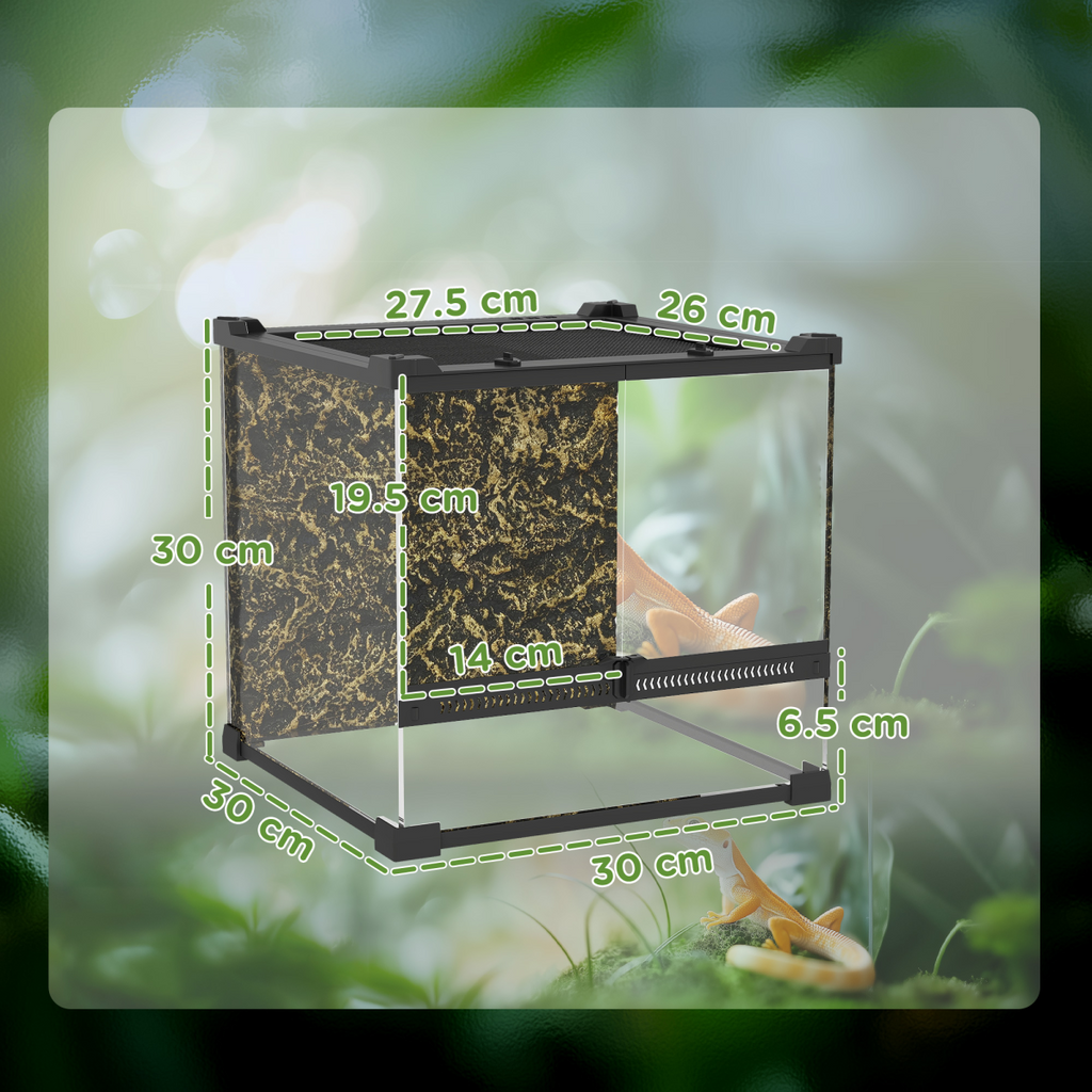 Reptile Glass Terrarium
